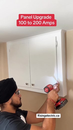 Upgrading your power, one switch at a time! ⚡ Watch the electrifying transformation of a Panel Upgrade in seconds. #ElectricalUpgrade #PowerBoost #RisingElectricServices #electrician