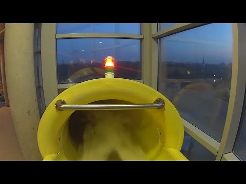 Scary Tower Water Slide at Aquapolis Aquapark