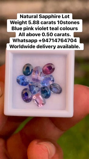 Natural Sapphire Lot SP Gems | SP Gems