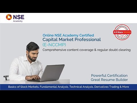 Best Capital Market Professional Course (E-NCCMP) certified by NSE Academy