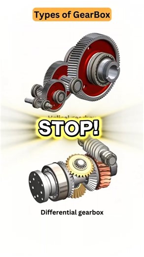 Helical Gearbox vs Differential Gearbox – How Power Really Moves! ⚙️🔥