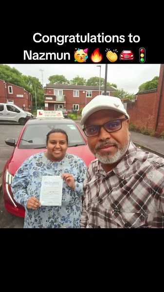 Nazmun Nahar: Successful Practical Driving Test
