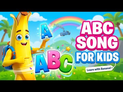 Peely’s ABC Adventure Song 🍌 A to Z Alphabet for Kids