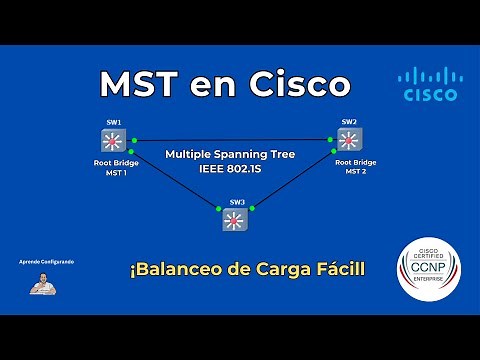 Configuración de Multiple Spanning Tree (MST) IEEE 802.1s en Switches Cisco | CCNP ENCOR