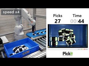 Fast bin picking with Pickit 3D and ABB