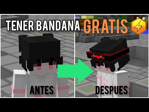 COMO TENER BANDANA 100% GRATIS | CM CLIENT Minecraft