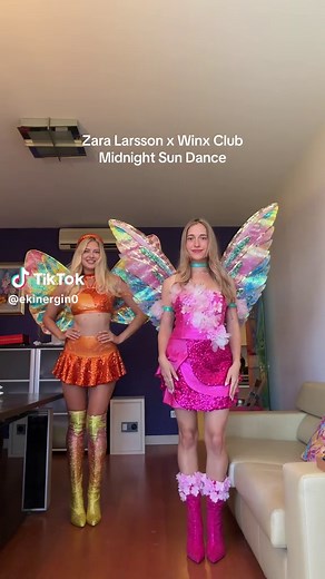 Zara Larsson Midnight Sun Winx Club dance