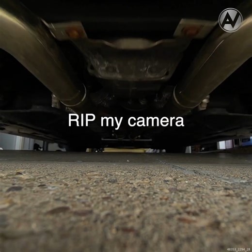 I Ran Over My Camera... #ripcamera #oops #mybad | AutoVlog