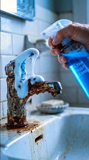 🛠️ Magic Rust Remover | Instant Rust Cleaning Spray Demo ✨ #MagicRustRemover #RustRemover #rusts