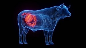 3d Rendered Medical Animation Cow Anatomy Stock Footage Video (100% Royalty-free) 1098003603 | Shutterstock