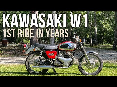 Riding a Classic: Taking a 1967 Kawasaki W1 650 for a Spin #kawasaki #vintagemotorcycles