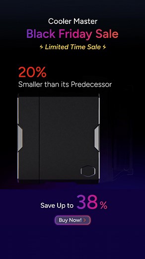 Meet the Hyper 612 Apex — six superconductive copper heat pipes, dual Mobius 120 fans, and a sleek stealth design built for serious rigs— up to 38% off. | Cooler Master