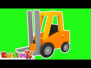 Excavator Max cartoon & a Loader. Cars cartoons & cars games. Baby cartoon with excavator for kids. - Videos For Kids