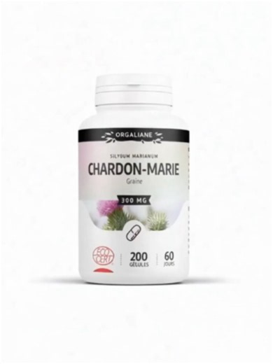 Prends soin de ton bien-être au quotidien avec le Chardon-Marie Orgaliane. Cette plante est traditionnellement utilisée pour contribuer au bon fonctionnement du foie et accompagner une routine bien-être naturelle. Simple à intégrer, facile à adopter. #ChardonMarie #Orgaliane #Foie #BienEtreNaturel #ComplementAlimentaire