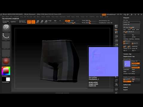 How to Export Normal Maps from Zbrush 4