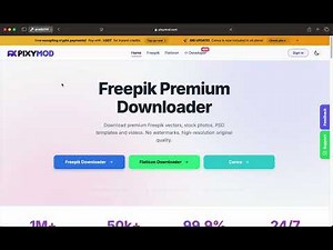 How to download Freepik - Magnific premium files #free - Step by step Tutorial