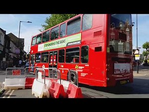 Full Route Visual. London bus route 28. Wandsworth - Kensal Rise. BN61MXB. VN37953. Volvo B9TL G2.