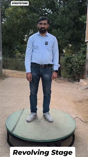 Vishwas Events on Instagram: "Revolving stage remote Controlled, wholesaler vishwas event's अस्ता और अच्छा, . . . . #vpro #vishwasevents #heartrotatingpyrostand #view #like #share #subscribe #instagram #creators #trending #virałpost #viralvideos #viralreels #tmccontroller"