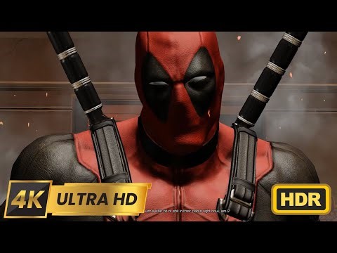 Deadpool: All Cutscenes (4K 60FPS UHD HDR)