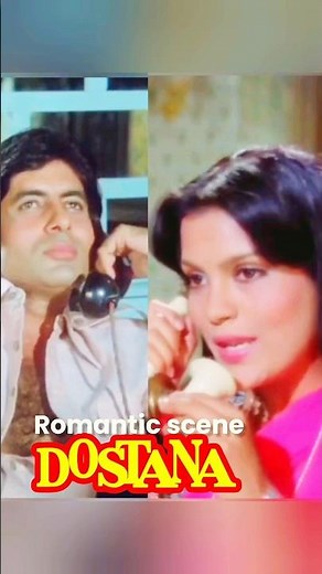 Evergreen Dostana Movie Clip🔥 | Amitabh Bachchan Classic Moment | #shorts #ytshorts #movie