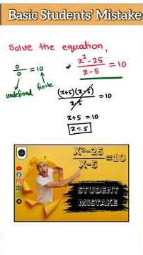 This equation has No Solution 😱 | Can you spot the mistake? #shorts #algebratricks