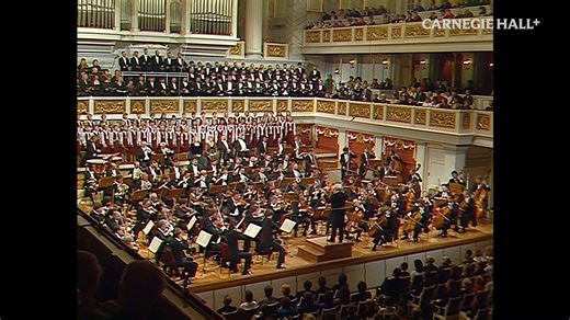 8.9K views · 240 reactions | In this special Christmas Day performance from 1989, Leonard Bernstein conducts Beethoven’s glorious Ninth Symphony, an affirmation of optimism, beauty, and universality. Watch the full performance—part of our exploration of Bernstein’s extensive body of work—now on Carnegie Hall+. | Carnegie Hall | Facebook