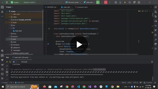 #cybersecurity #quantumcomputing #postquantum #flutterdev #securemessaging #neonui #nextgentech #innovation | Tehreem Malik