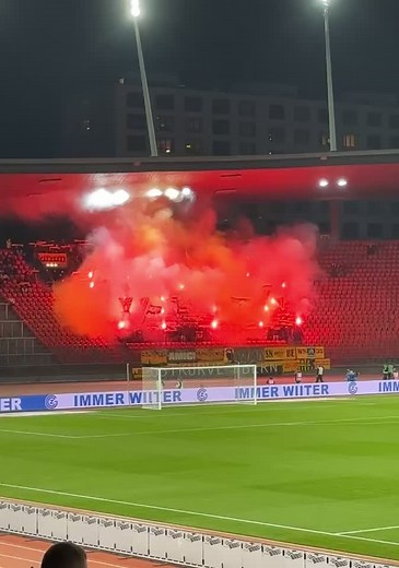 YB Fans in zurich. GC vs YB. 30.10.2025#yb #superleagueultras #superleague #swissultras #ultras