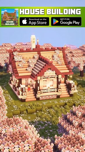 58K views · 871 reactions | Cherry Blossom House!  #cherryblossom #cherryblossomhouse #minecraftbuilding #minecraftbuild #minecrafthouse #minecrafttutorial #minecraftbuildideas #minecraftideas #minecraftpe #minecraftbedrock #mcpe #MCPE #housebuildingforminecraft #buildingforminecraft #buildingminecraft | AddOns Maker | Facebook