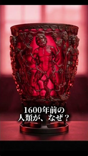【異常】光で血の色に変わる杯…現代科学が敗北したガチのオーパーツ#Shorts #オーパーツ #ミステリー #都市伝説 #ゆっくり解説