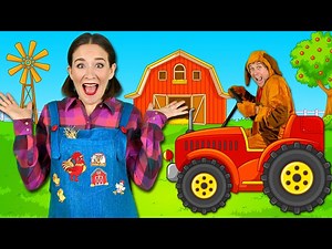 Farm Animals - Kids Songs & Nursery Rhymes - Learn Animal Sounds on the Farm - Videos For Kids