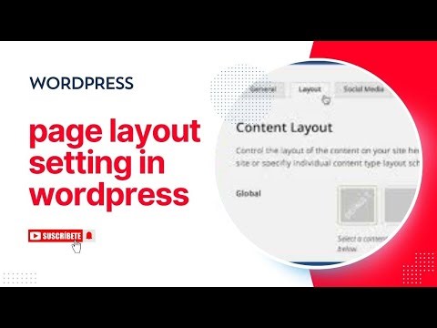 WordPress Page Layout Settings (Beginner’s Guide)