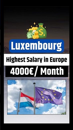 Highest Paying Country for Jobs in 2025? Luxembourg Salary Secrets!