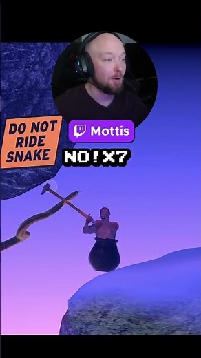Don't ride the snake!