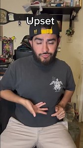 Upset ASL #asl #deaf #signlanguage #shorts #fyp