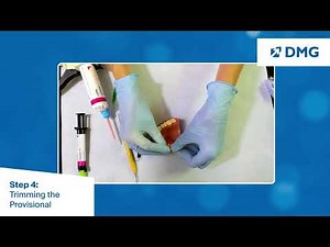 Clinical Provisional Crown and Bridge Workflow: Step 4, Trimming the Provisional