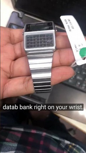 Casio Full calculator watch #watchbrand #casiovintage #casiooriginal #casioroyale #casiocalculator