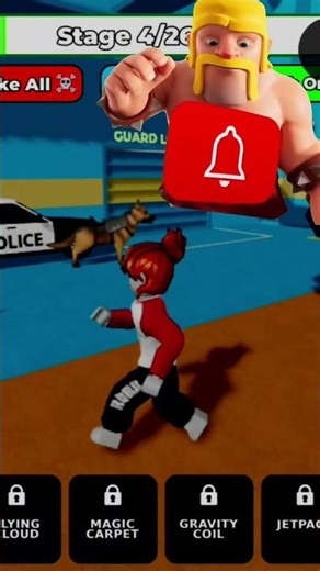 ESCAPED THE WORLD’S WEIRDEST PRISON! 👮‍♂️🏃‍♂️"#roblox