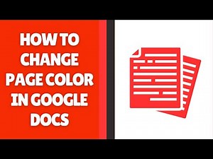How to Change Page Color in Google Docs