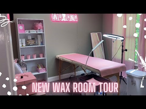 NEW WAX ROOM TOUR | SOLO ESTHETICIAN JOURNEY