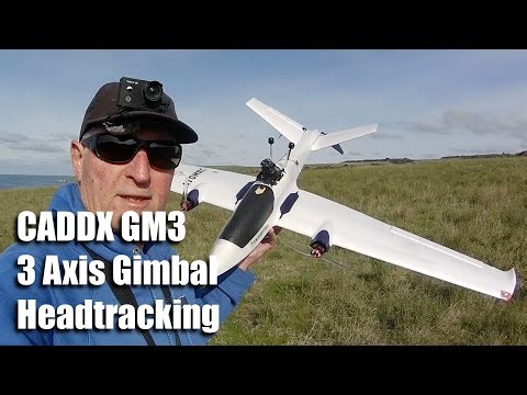CADDX GM3 3-axis gimbal Head-tracking