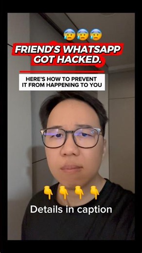 😰 So my friend’s WhatsApp got hacked into recently. Here’s how they did it. Details in description.