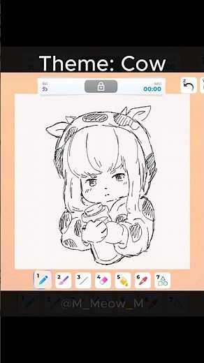 Draw Cow In Roblox Speed Draw #roblox #drawing #วาดรูป #shorts