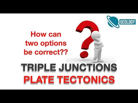 Triple Junction Problems in Geology (Plate Tectonics): GATE 2016 Question Solution