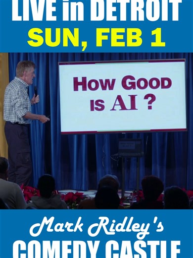 Don McMillan's Stand-Up Comedy Show in Detroit