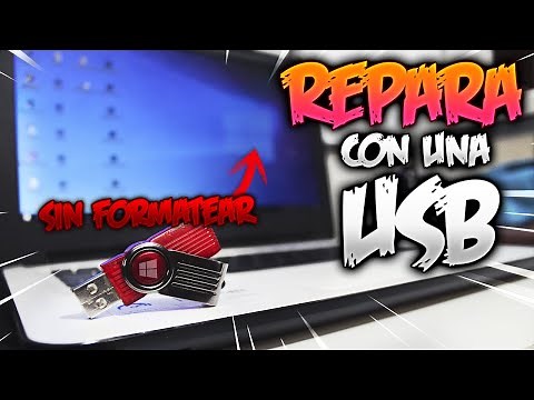 How to REPAIR Windows 10 with a USB Repair Flash Drive