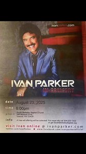 Coming soon! Details at: http://www.ivanparker.com/tour.html | Ivan Parker