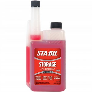 STA-BIL Storage Fuel Stabilizer - Keeps Fuel Fresh For Up To Two Years, Effective In All Gasoline Including All Ethanol Blended Fuels, For Quick, Easy Starts, Treats Up To 80 Gallons, 32oz (22214)