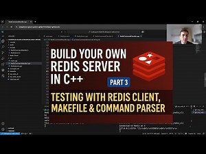 Build Your Own Redis Server in C++ | Part 3 — Testing with Redis Client, Makefile & Command Parser