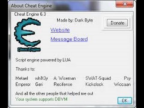 How to enable DBVM (Cheat Engine)